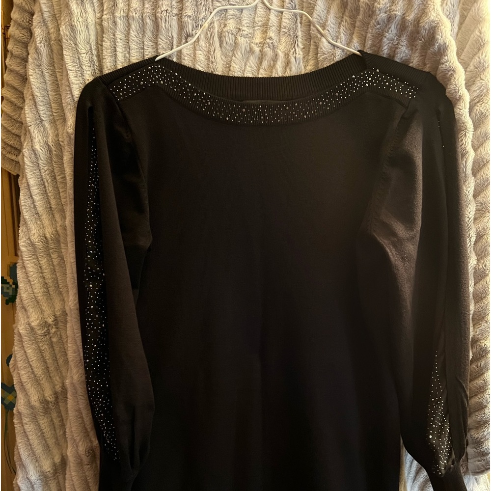 Black sweater